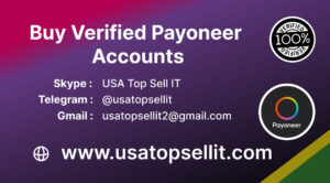Buy Verified Payoneer Accounts