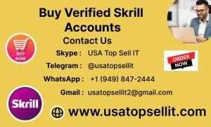 Buy Verified Skrill Accounts