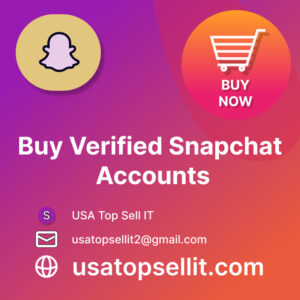 Buy Verified Snapchat Accounts