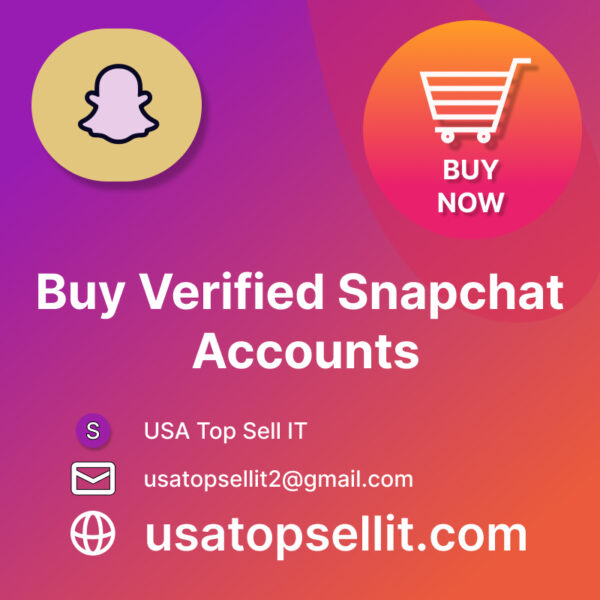 Buy Verified Snapchat Accounts
